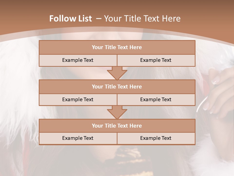 New Beautiful Face PowerPoint Template