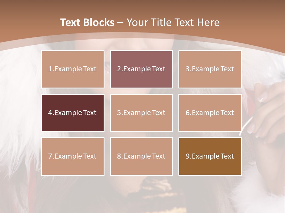 New Beautiful Face PowerPoint Template