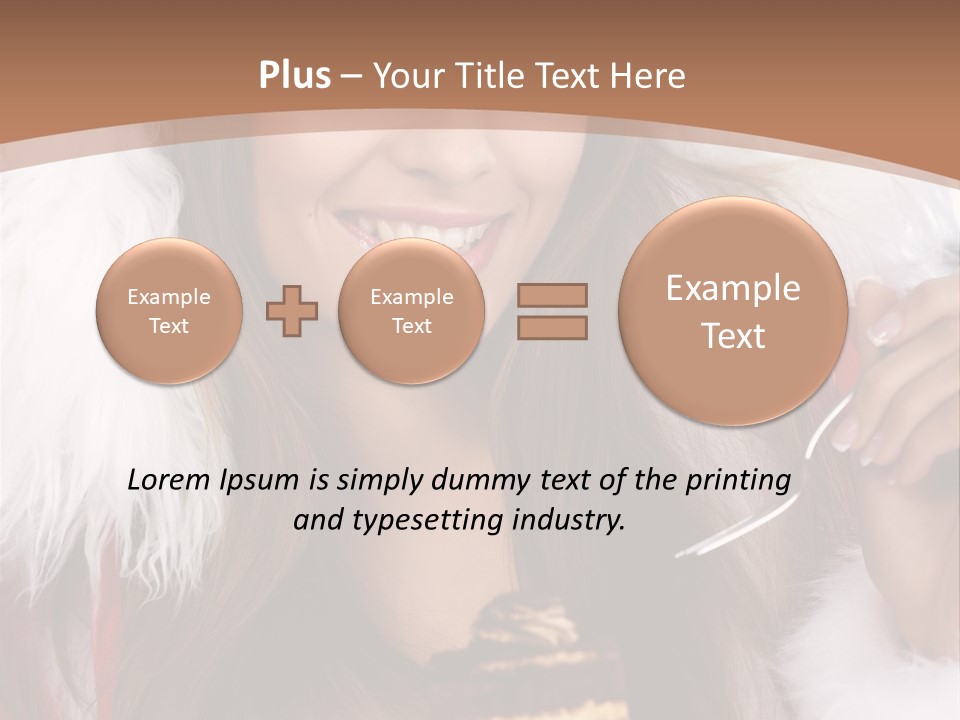 New Beautiful Face PowerPoint Template