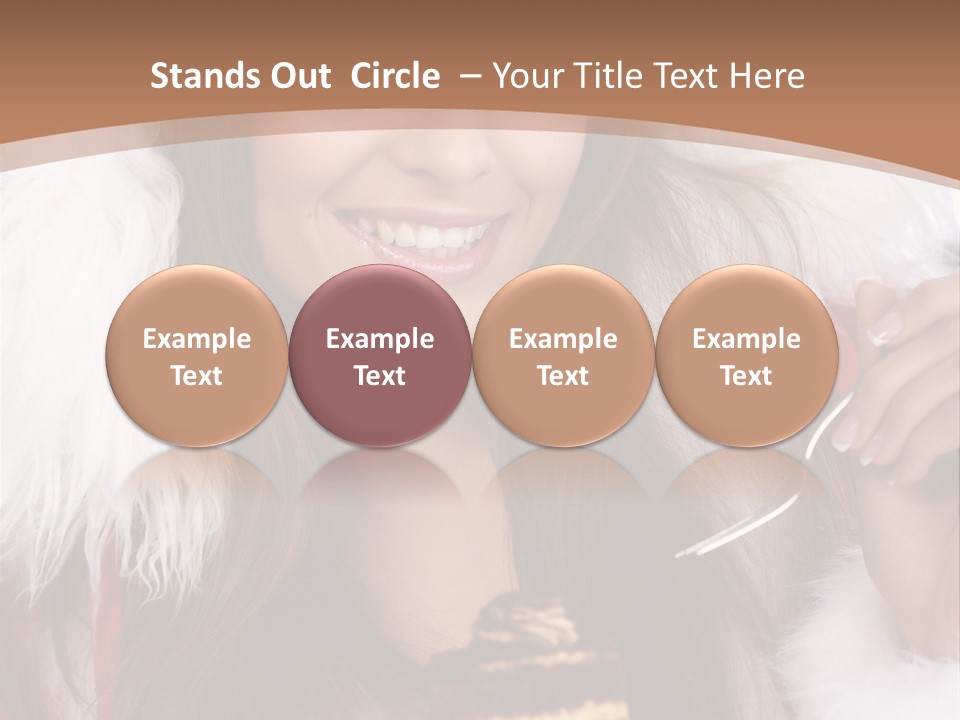 New Beautiful Face PowerPoint Template