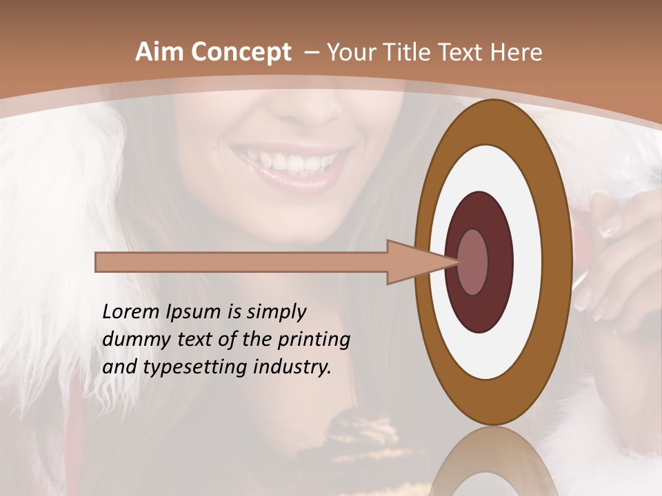 New Beautiful Face PowerPoint Template