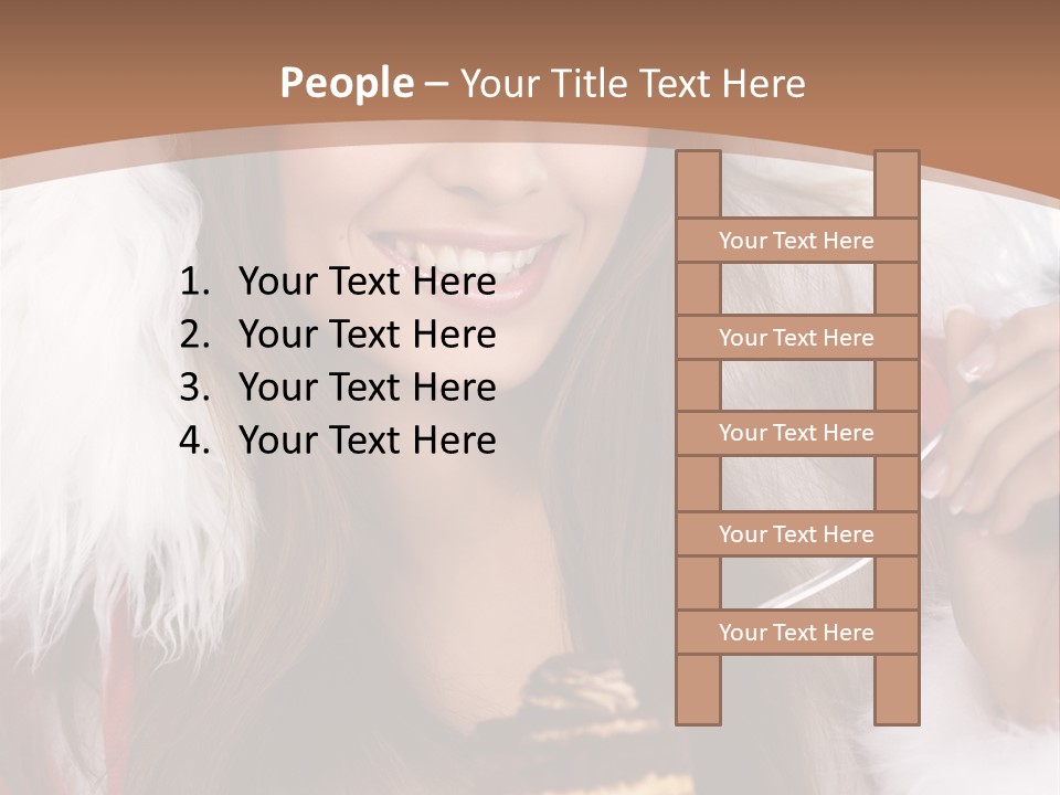 New Beautiful Face PowerPoint Template