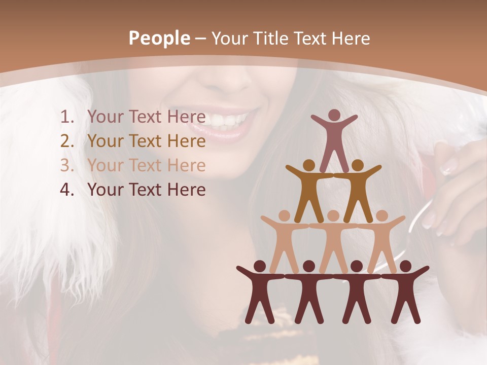 New Beautiful Face PowerPoint Template