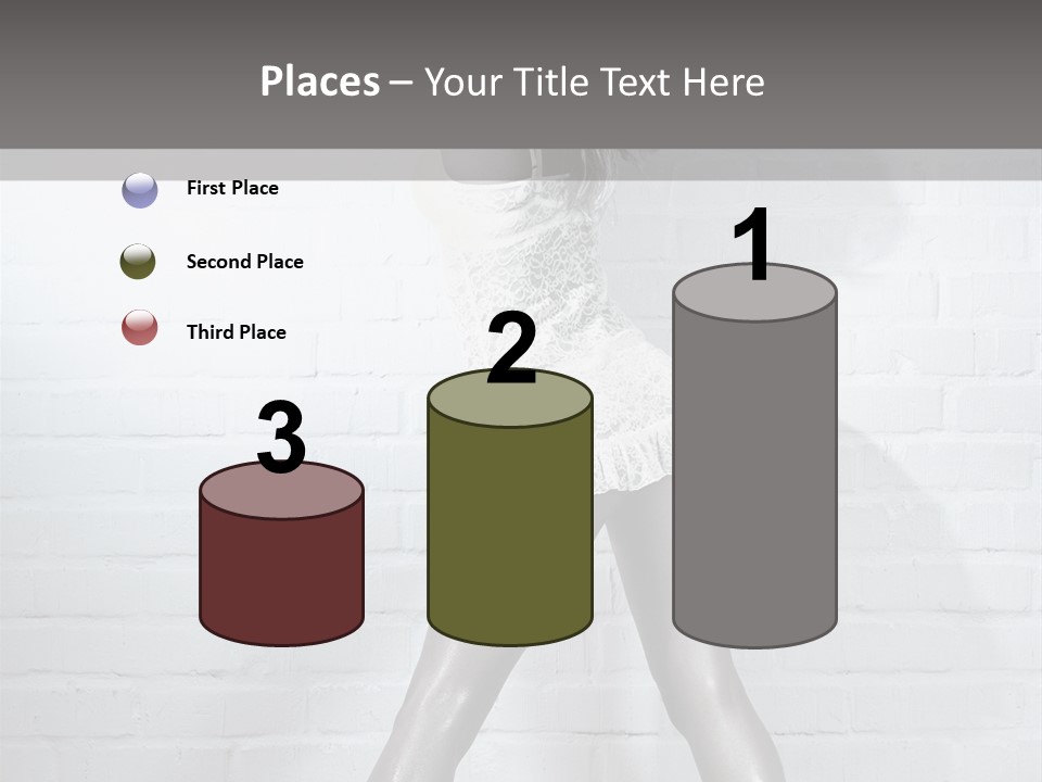 People Fashion Model PowerPoint Template