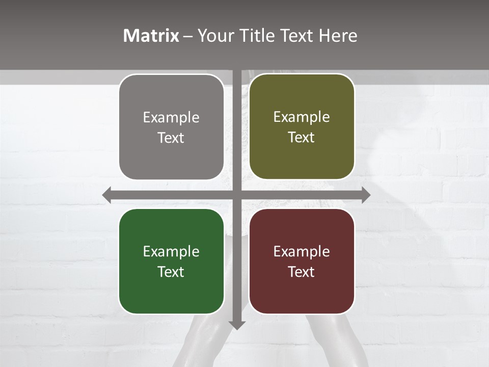 People Fashion Model PowerPoint Template