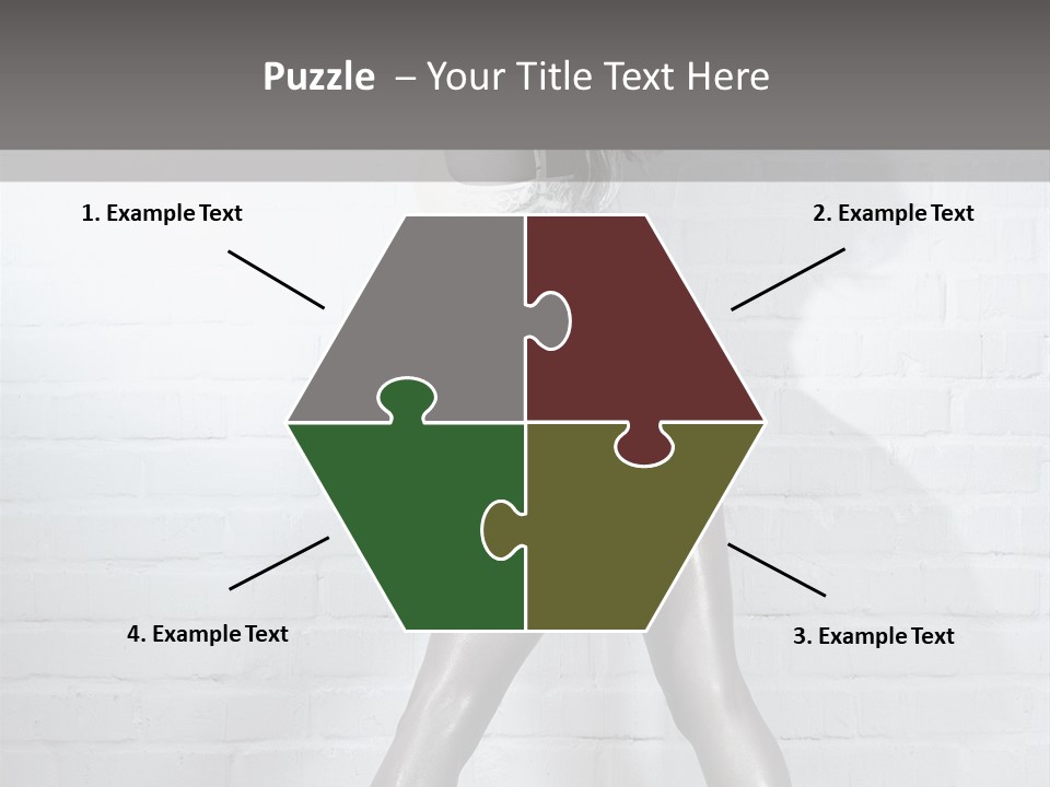 People Fashion Model PowerPoint Template