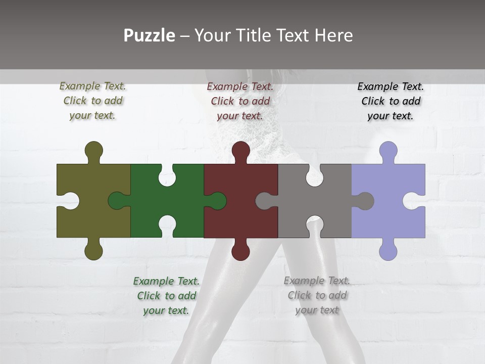 People Fashion Model PowerPoint Template