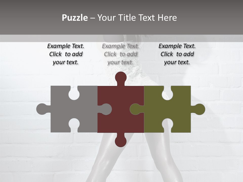 People Fashion Model PowerPoint Template