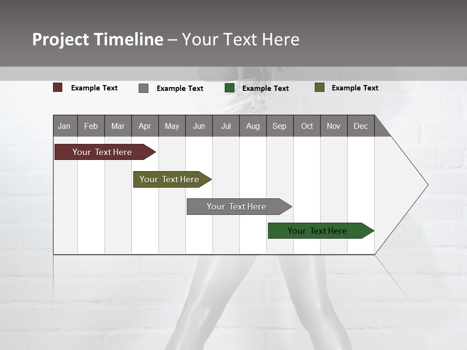People Fashion Model PowerPoint Template