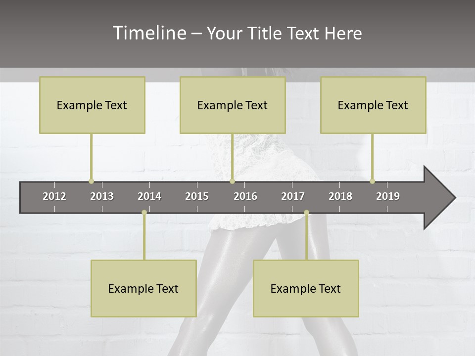 People Fashion Model PowerPoint Template