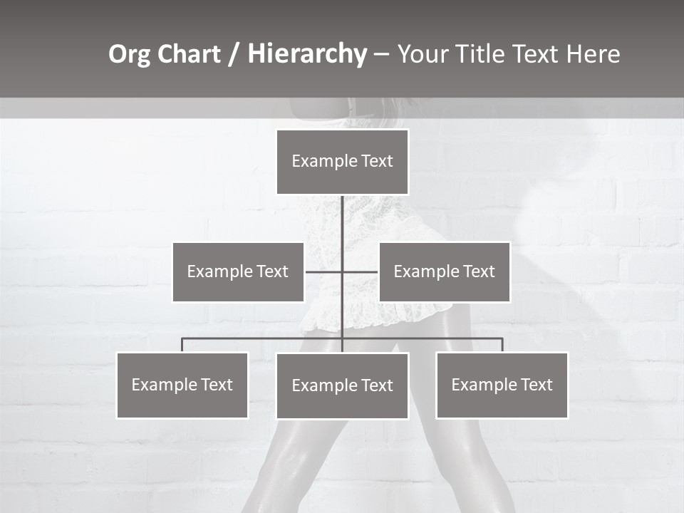 People Fashion Model PowerPoint Template