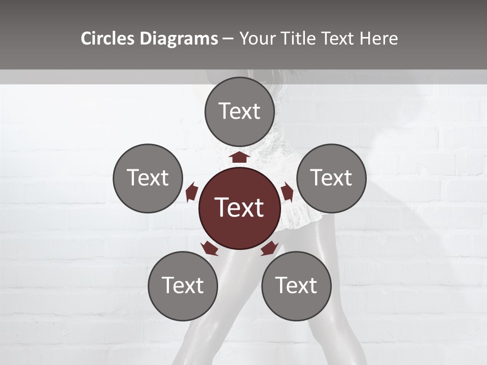 People Fashion Model PowerPoint Template