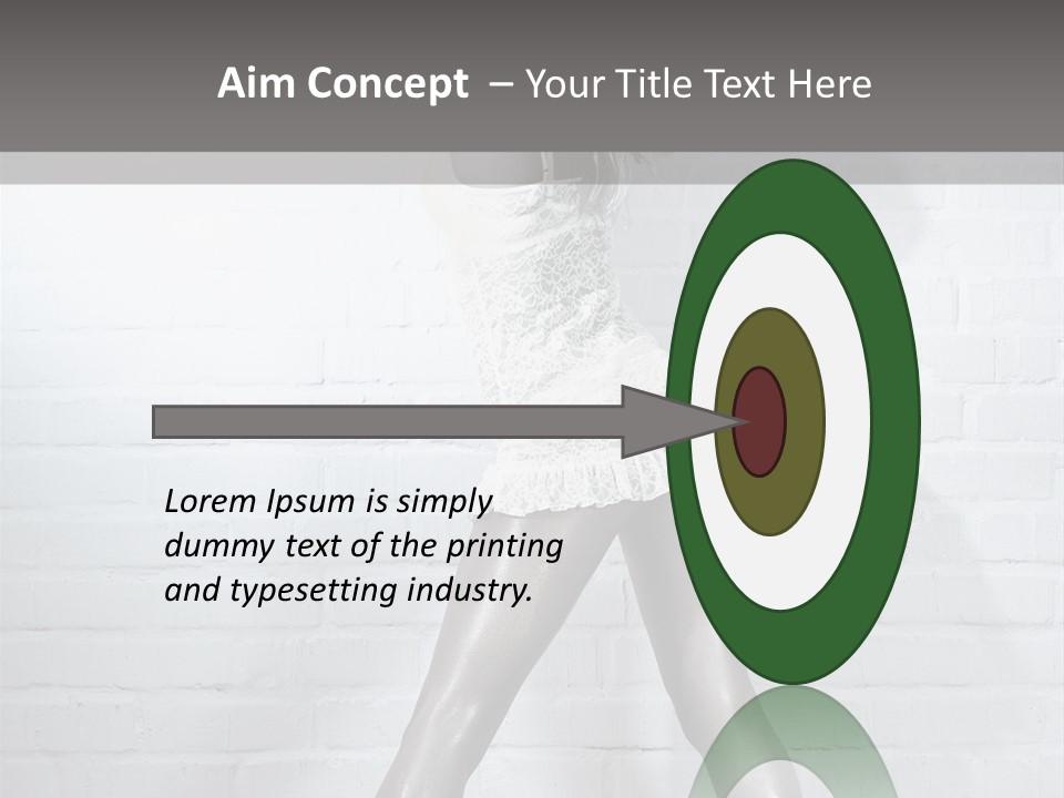 People Fashion Model PowerPoint Template