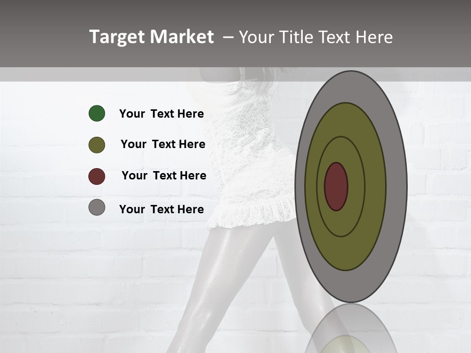 People Fashion Model PowerPoint Template