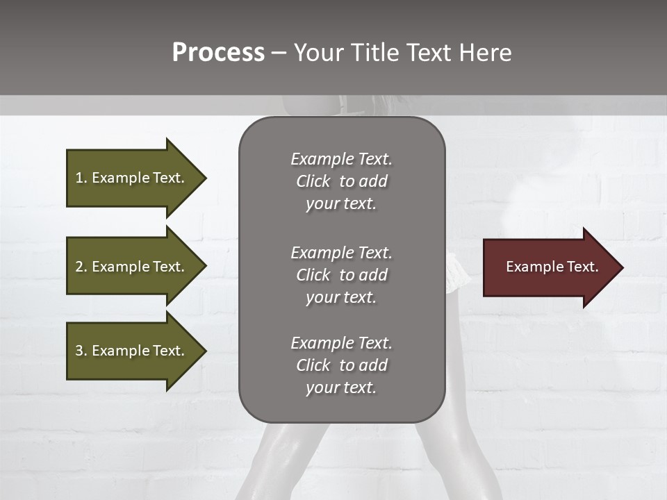 People Fashion Model PowerPoint Template