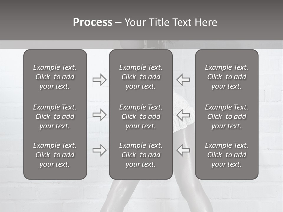 People Fashion Model PowerPoint Template