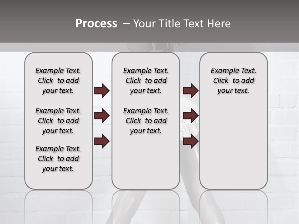 People Fashion Model PowerPoint Template