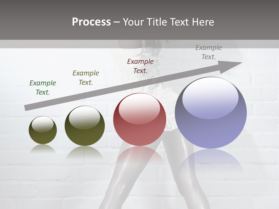 People Fashion Model PowerPoint Template