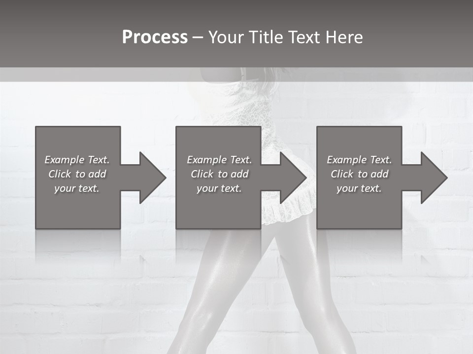 People Fashion Model PowerPoint Template