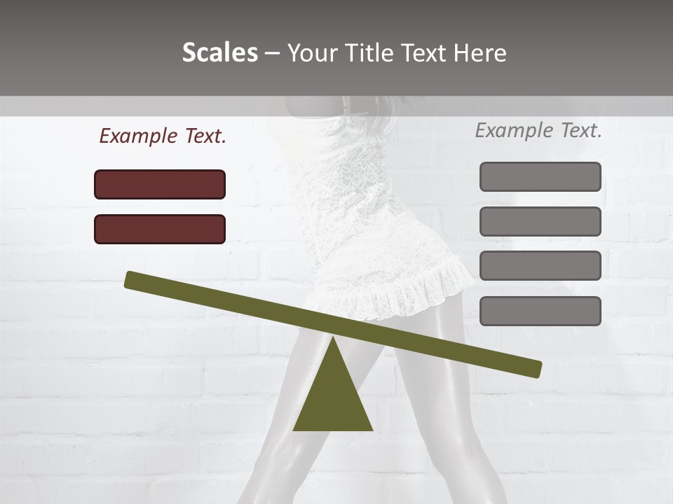 People Fashion Model PowerPoint Template