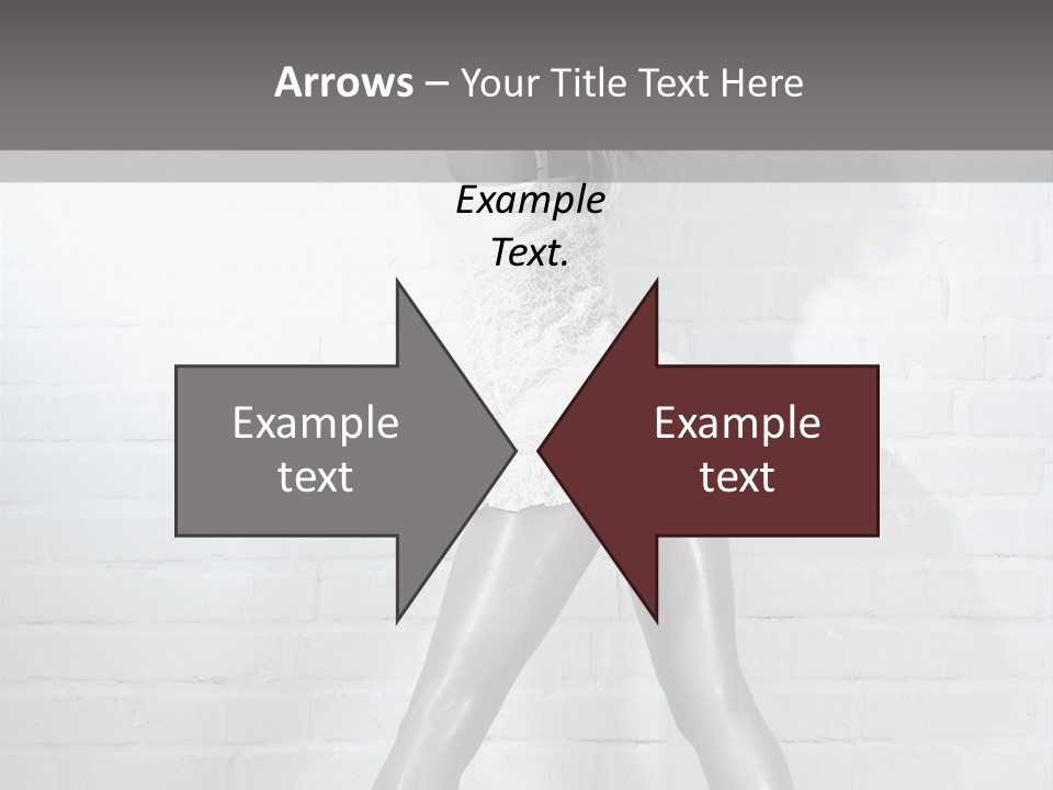 People Fashion Model PowerPoint Template