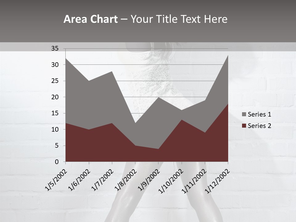People Fashion Model PowerPoint Template