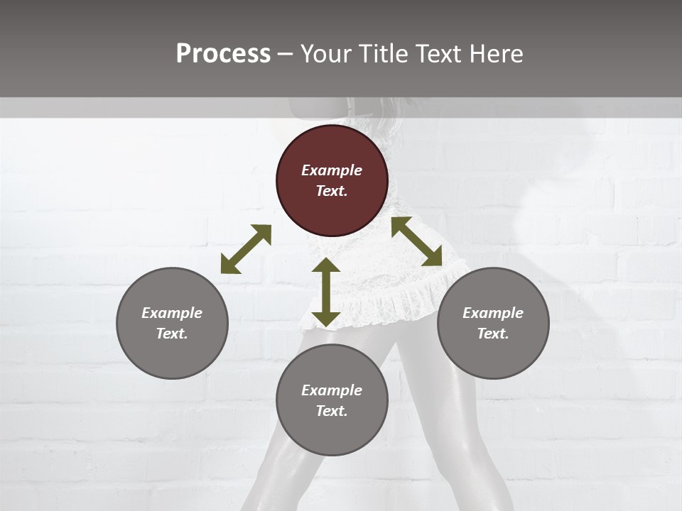 People Fashion Model PowerPoint Template