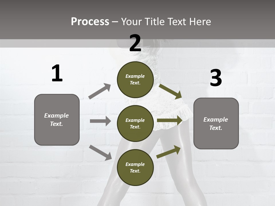 People Fashion Model PowerPoint Template