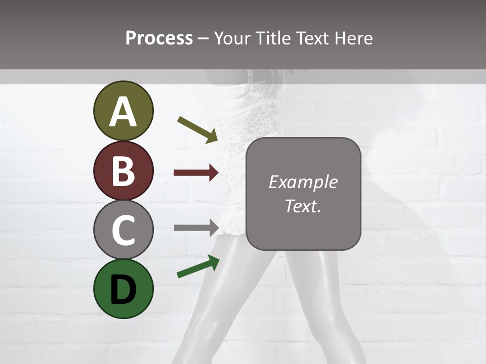 People Fashion Model PowerPoint Template