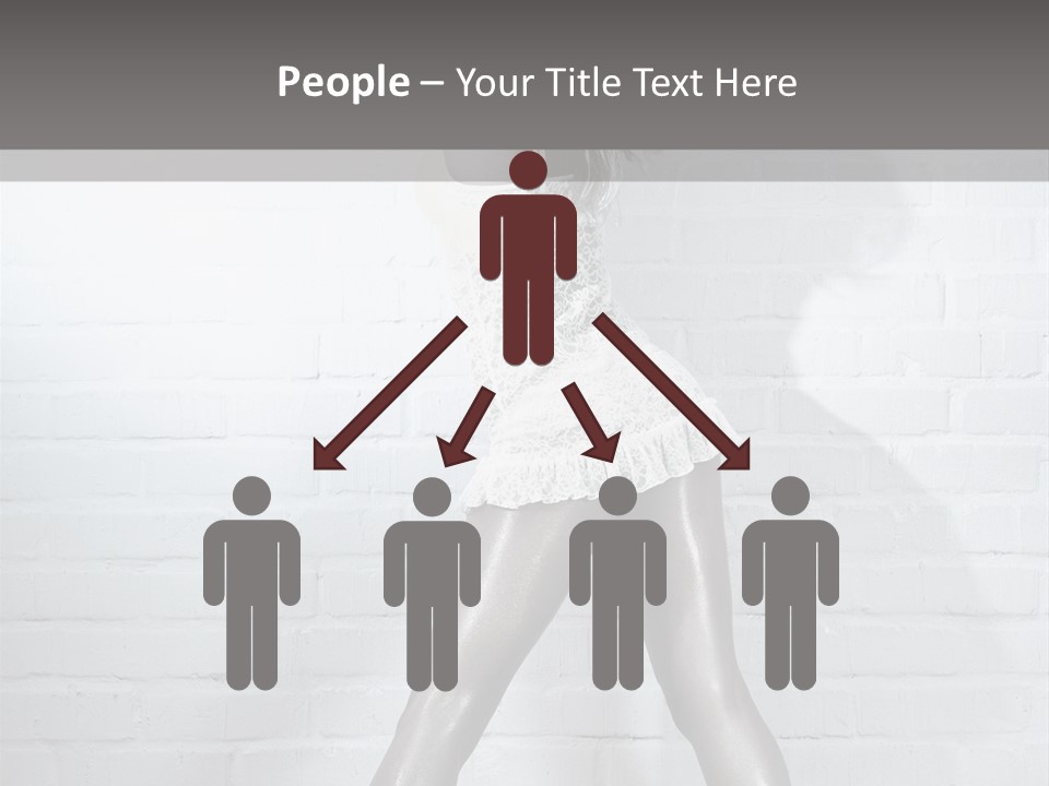 People Fashion Model PowerPoint Template