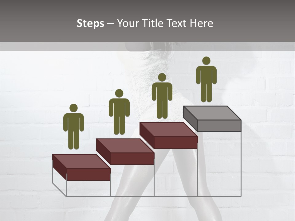 People Fashion Model PowerPoint Template