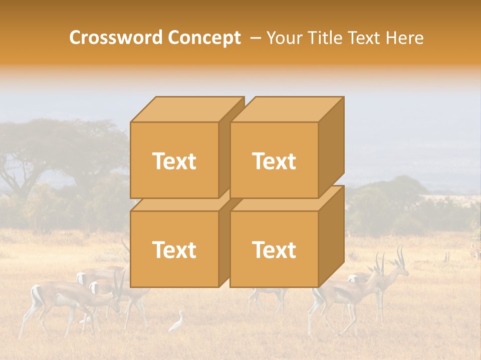 African Savannah PowerPoint Template