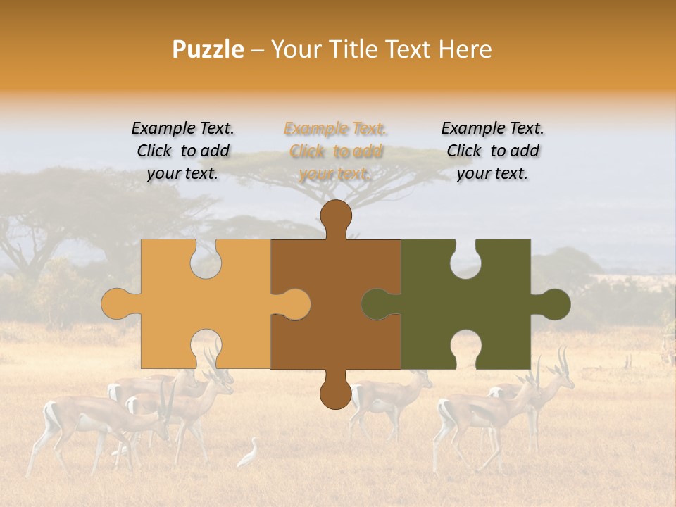 African Savannah PowerPoint Template