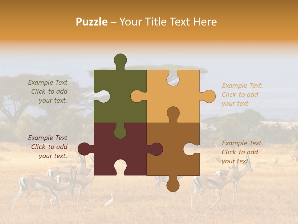 African Savannah PowerPoint Template