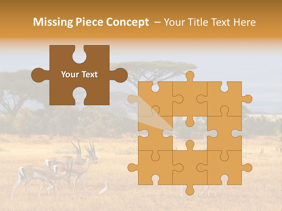 African Savannah PowerPoint Template