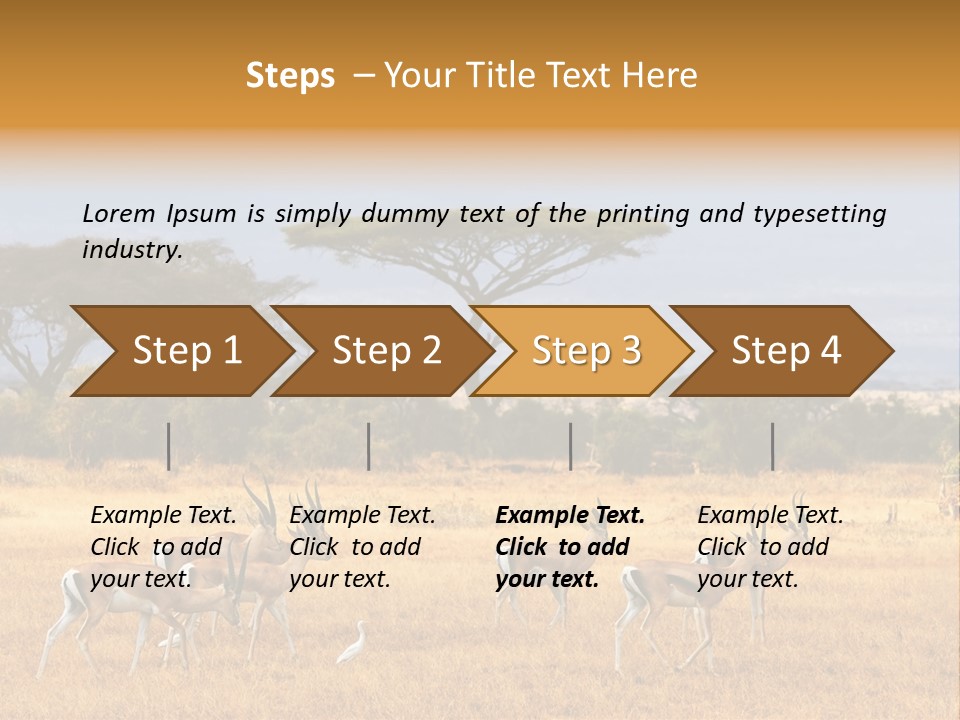 African Savannah PowerPoint Template