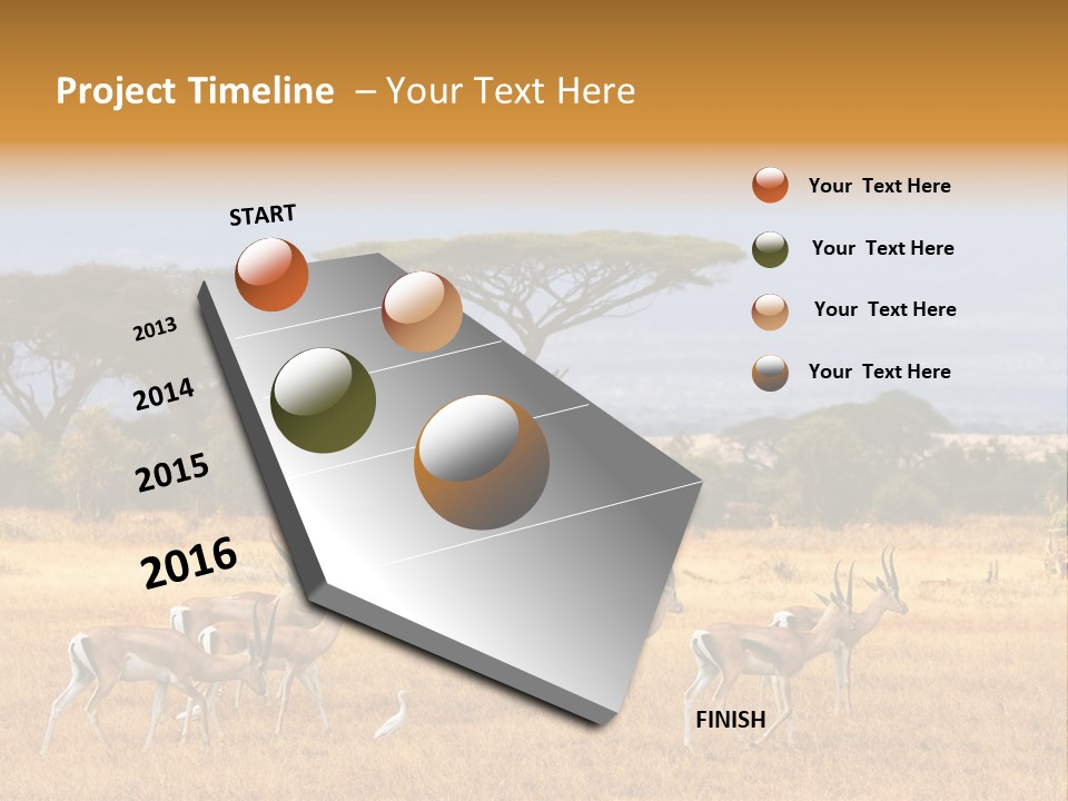 African Savannah PowerPoint Template