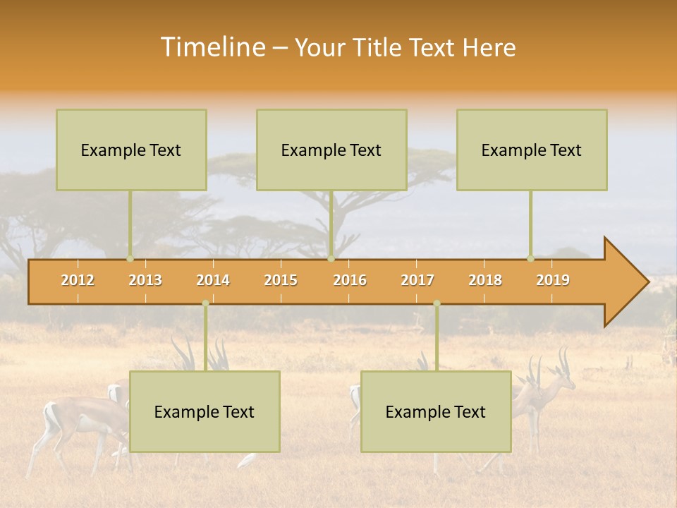 African Savannah PowerPoint Template