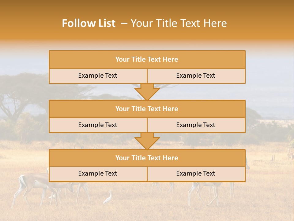 African Savannah PowerPoint Template
