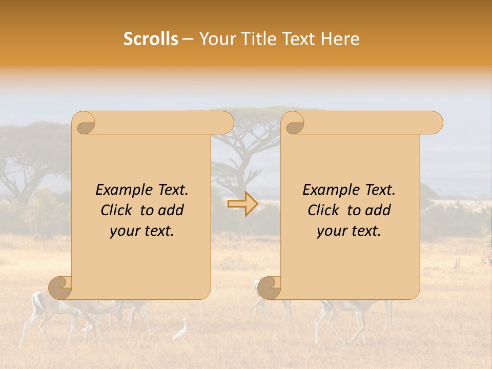 African Savannah PowerPoint Template