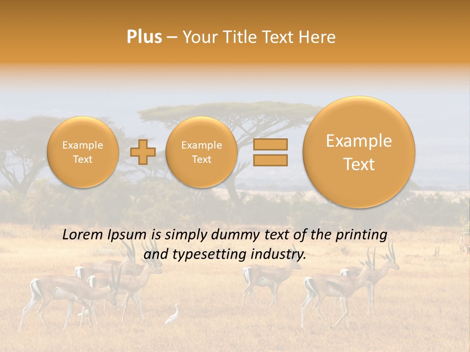 African Savannah PowerPoint Template