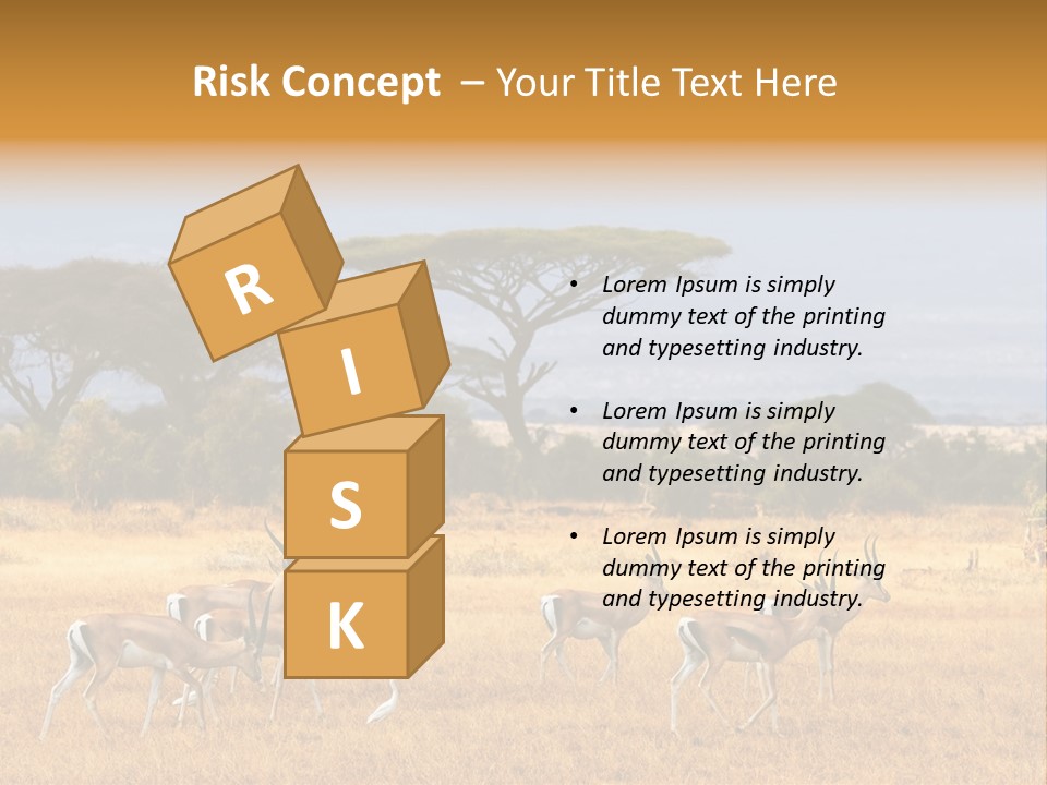 African Savannah PowerPoint Template