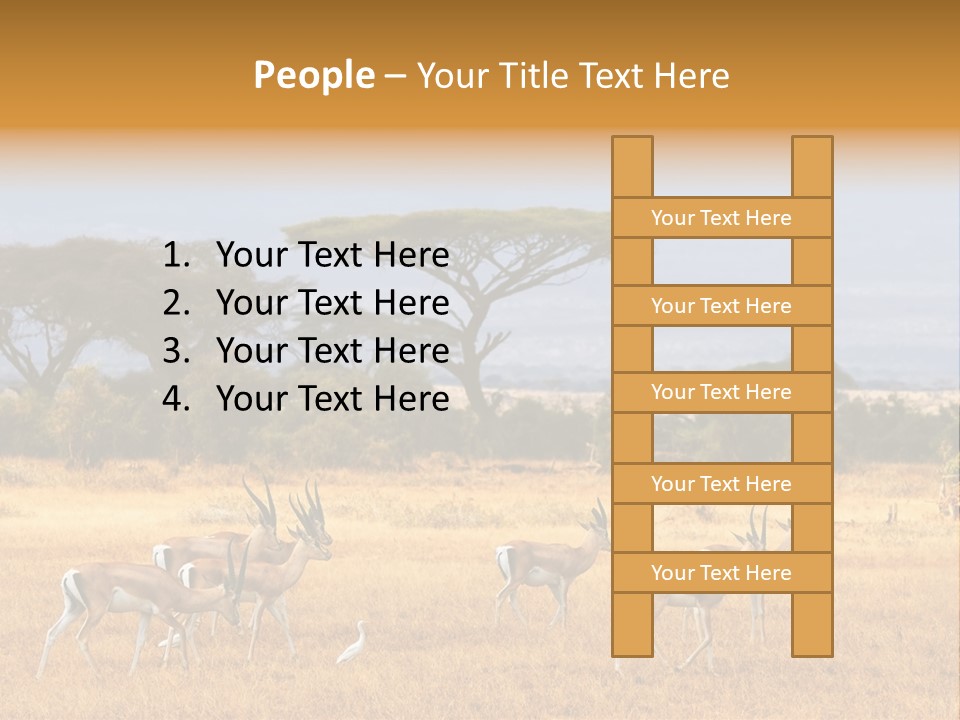 African Savannah PowerPoint Template
