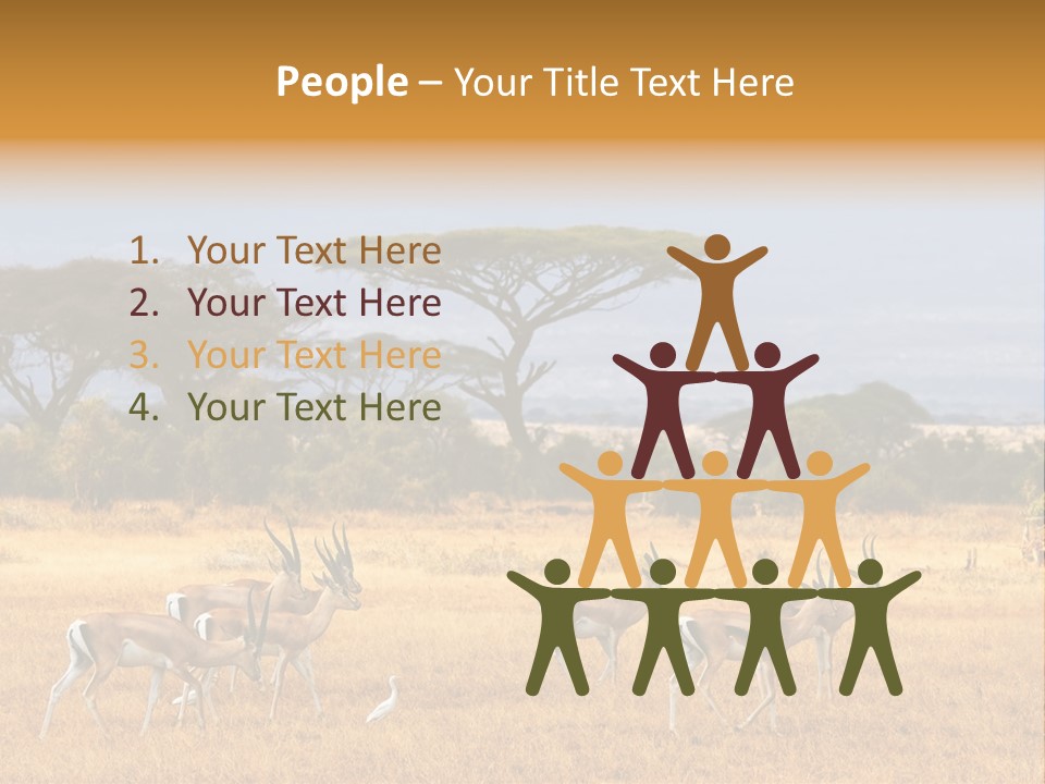 African Savannah PowerPoint Template