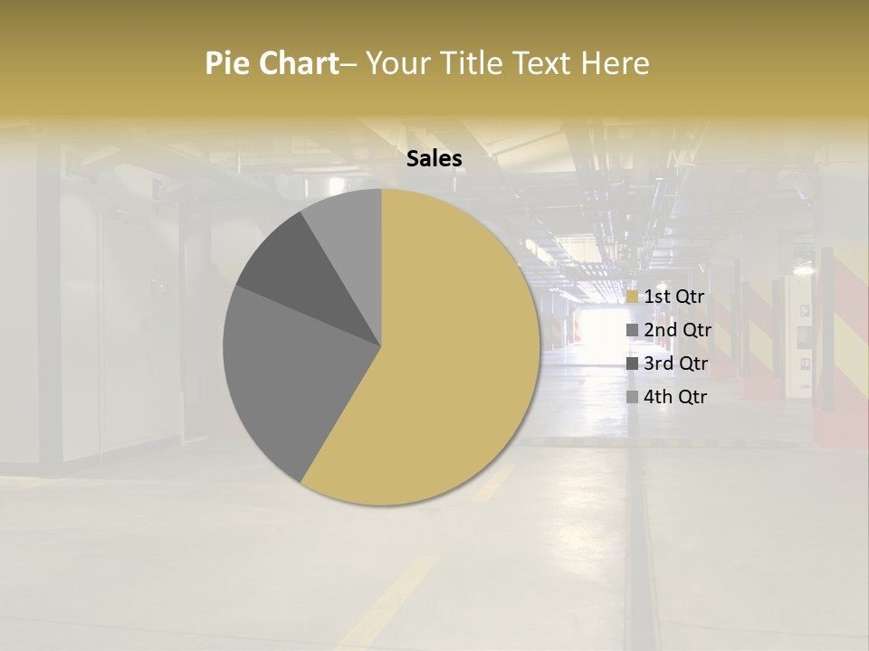 Parking Business Corridor PowerPoint Template
