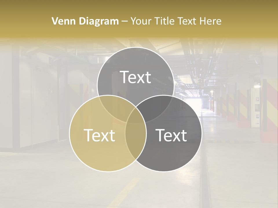 Parking Business Corridor PowerPoint Template