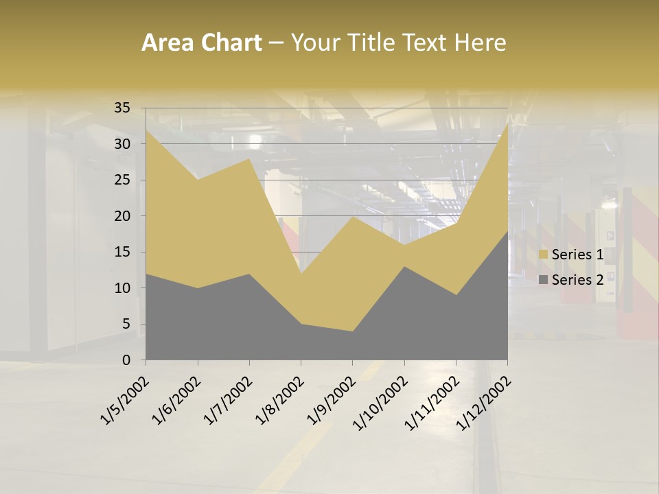 Parking Business Corridor PowerPoint Template