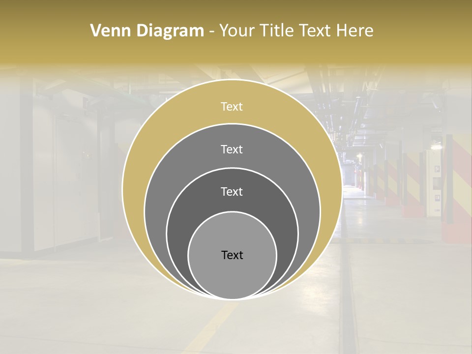 Parking Business Corridor PowerPoint Template