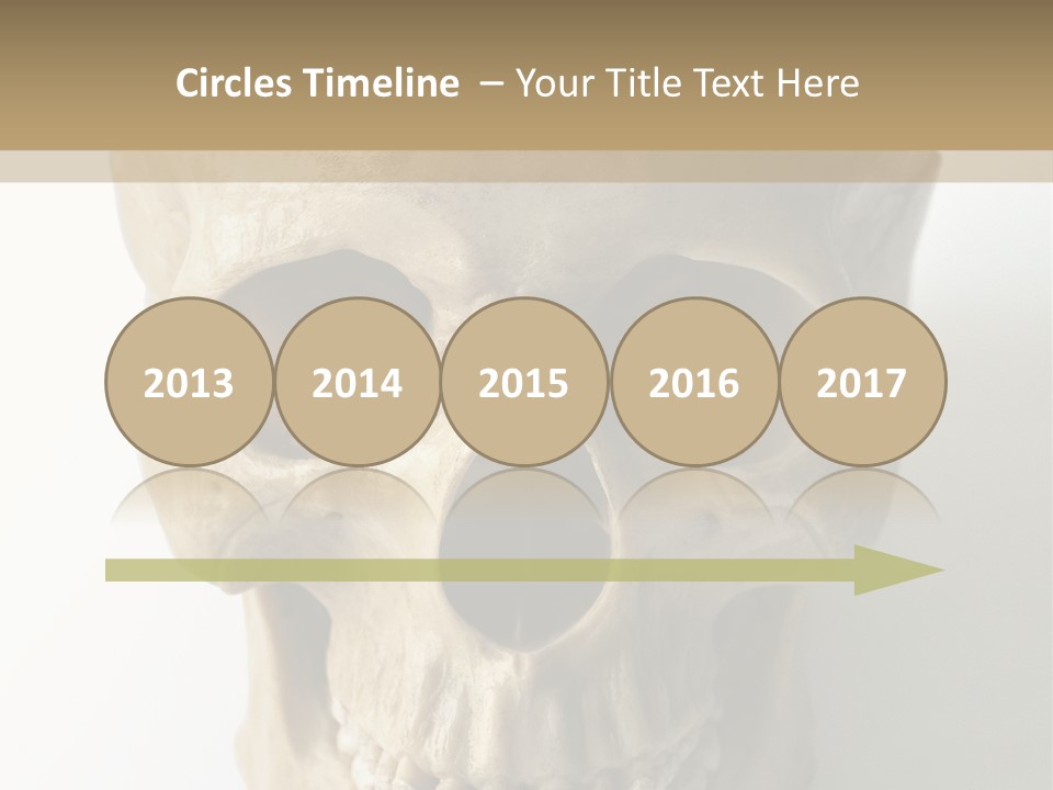 Human Skull PowerPoint Template