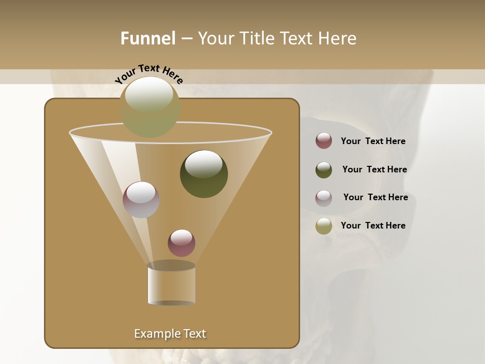 Human Skull PowerPoint Template
